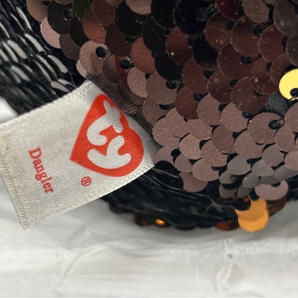 Ty FLIPPABLES DANGLER the Sloth Beanie Boo Stuffed Plush Toy w/ Heart Tags GUC - Picture 7 of 16